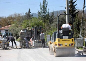 Fethiye-Ölüdeniz yolunda çalışmalarda sona gelindi