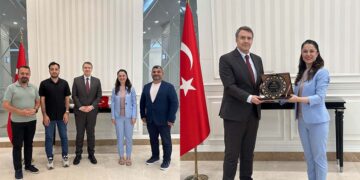 İGÜ heyetinden Bağdat Büyükelçisi İnan’a ziyaret: “Babil” belgeseli galasına davet