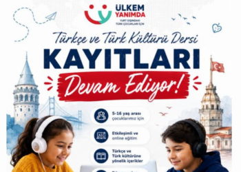 MEB’den Yurt Dışındaki Türk Çocuklarına Dijital Eğitim Köprüsü: “Ülkem Yanımda Türkçe ve Türk Kültürü” Derslerinde 2026–2027 Eğitim-Öğretim Yılı Kayıtları Devam Ediyor