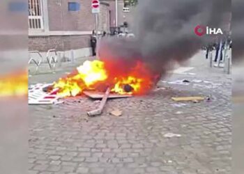 Fransa’nın ardından Belçika’da da öğrenci protestoları başladı