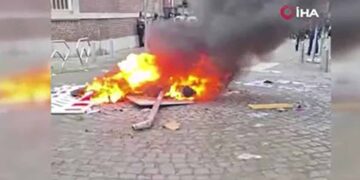 Fransa’nın ardından Belçika’da da öğrenci protestoları başladı